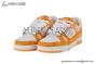 LV Trainer Sneaker Monogram Denim & Embossed Orange 1A9JHB