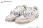 LV Trainer Sneaker Monogram Leather Beige $ White 1AHTUA