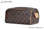 LV Toilet Dopp Kit Pouch Monogram Canvas Brown M44494