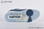 LV Trainer Sneaker Monogram Denim Blue 1ADHIW
