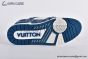 LV Trainer Sneaker Monogram Denim & Embossed Leather Blue 1A9JGT