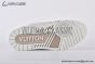 LV Trainer Sneaker Monogram Leather Beige $ White 1AHTUA