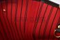 LV Neverfull MM Damier Ebene Canvas Cerise Red & Brown N40599