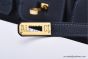Hermes Birkin 25 Bleu Nuit Togo Leather Gold Hardware Fully Handmade