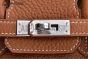 Hermes Birkin 30 Gold Togo Leather Palladium Hardware Fully Handmade