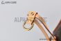 LV Neverfull MM Monogram Cerise Red & Brown M46987
