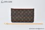 LV Neverfull MM Monogram Cerise Red & Brown M46987