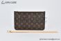 LV Neverfull MM Monogram Beige & Brown M46975