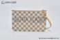 LV Neverfull MM Damier Azur Canvas Rose Ballerine Pink N40603