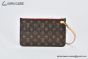 LV Neverfull MM Monogram Cerise Red & Brown M46987