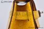 Hermes Mini Kelly Jaune Ambre Crocodile Leather Palladium Hardware Fully Handmade