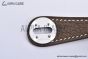 Hermes Mini Lindy Etoupe Togo Leather Palladium Hardware Fully Handmade