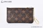 LV Key Pouch Monogram Canvas Brown M62650