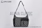 Dior Medium Rider Soft Hobo Bag Beige & Black Oblique Jacquard Black Grained Calfskin