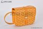 Goyard Belvedere PM Bag Canvas & Taurillon Leather Yellow