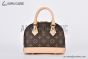 LV Alma Mini LV&I Monogram Canvas Brown Custom Add-on