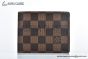 LV Slender Wallet Brown Damier Graphite Canvas N64002