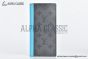 LV Brazza Wallet Black/Turquoise Monogram Eclipse Reverse Canvas M11467