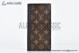 LV Brazza Wallet Brown Monogram Eclipse Reverse Canvas M69410