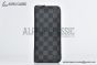 LV Zippy Wallet Vertical Gray Damier Graphite Canvas N63095
