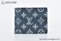 LV Multiple Wallet Ink Blue/White Monogram Leather M83379