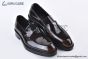 Prada Chocolate Brown Patent Leather Loafers