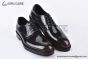 Prada Brushed Brown Leather Derby