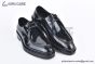 Prada Brushed Black Leather Derby I