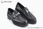 Hermes Gregoire Black Smooth Leather Loafer