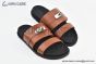 Hermes Jackson Brown Heritage Calf Leather Sandal
