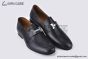 Hermes Paris Black Goat Leather Loafer