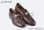Hermes Paris Dark Brown Goat Leather Loafer