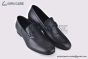 Hermes Slim Black H Buckle Black Smooth Leather Loafer