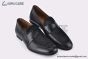 Hermes Ancora Black Smooth / Suede Leather Loafer