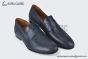 Hermes Ancora Blue Smooth Leather Loafer