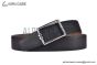 HERMES Tube H Belt Buckle & Graphite / Craie Reversible Epsom 135 Leather Belt