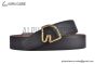 HERMES Tete de Cheval Belt Permabrass Buckle & Graphite / Craie Reversible Epsom Leather Belt