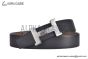 HERMES Constance Touareg Belt Buckle & Graphite / Craie Reversible Epsom Leather Belt