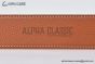 HERMES Constance Belt Buckle & Noir / Orange Reversible Togo & Box 135 Leather Belt