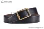 HERMES Tube H Belt Permabrass Buckle & Graphite / Craie Reversible Togo & Box 135 Leather Belt