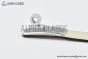 HERMES Lady Kelly 18 Buckle & White Epsom Leather Belt