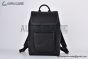 Dior Saddle Backpack Black Grained Calfskin