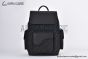 Dior Saddle Backpack with Sidepocket Black Oblique Jacquard with Black Grained Calfskin