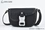 Dior Mini Saddle Messenger Bag with Flap Black Grained Calfskin