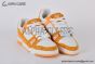 LV Trainer Sneaker Monogram Denim & Embossed Orange 1A9JHB