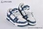 LV Trainer Sneaker Monogram Denim & Embossed Leather Blue 1A9JGT