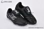 LV Footprint Soccer Sneaker Lamb Skin Black 1AHDRF