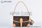 LV Diane Satchel Bag Monogram Canvas Brown M45985