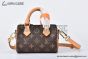 LV Nano Speedy Bag Monogram Canvas Brown M81085