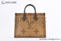 LV OnTheGo MM Bag Monogram & Reverse Canvas M45321